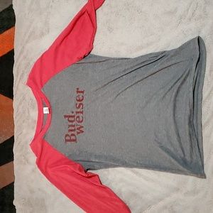 Budweiser women's medium shirt